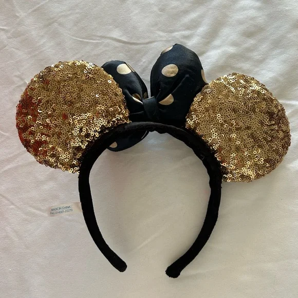 Disney Gold Sequin Headband